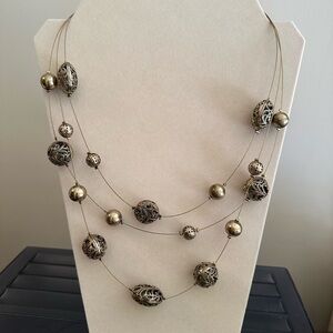 18 inch Gold tone necklace